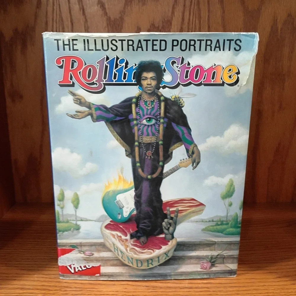 Rolling Stone: The Illustrated Portraits by Chronicle Books: 1st Edition HC 2000